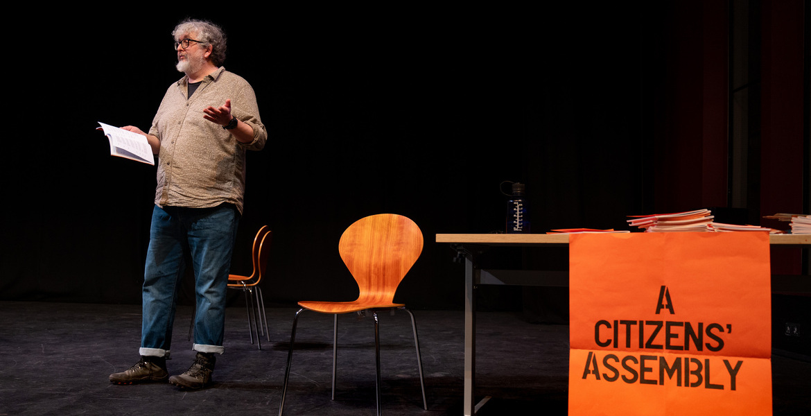 Tickets EINE BÜRGERVERSAMMLUNG (DEUTSCH), Andy Smith - Vorstellung in deutscher Sprache in Karlsruhe